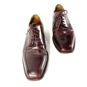 Giraudon Mens Oxfords Brown Bicycle Toe Lace Up Lo